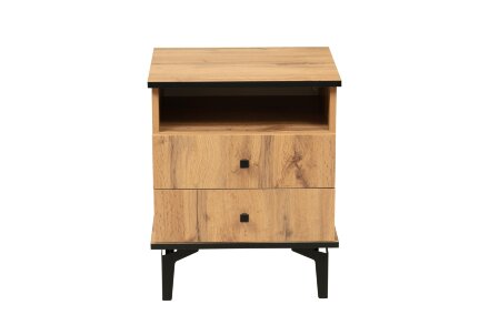 Тумба прикроватная Либерти 51.17 (опора металл) 